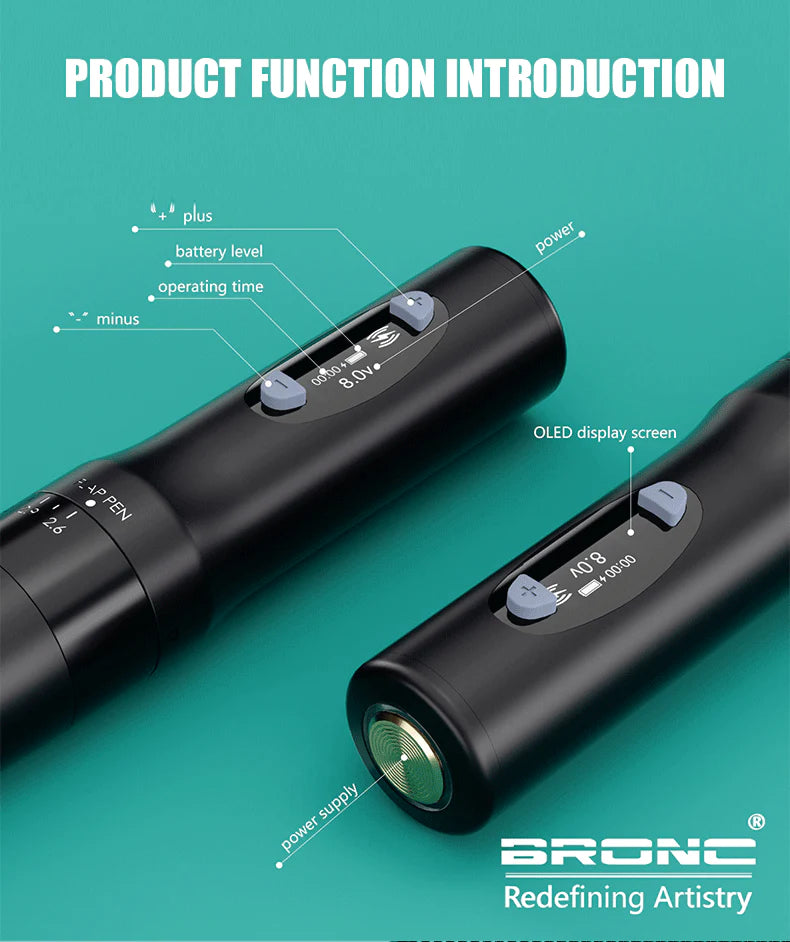 BRONC Aura Adjustable Wireless Pen