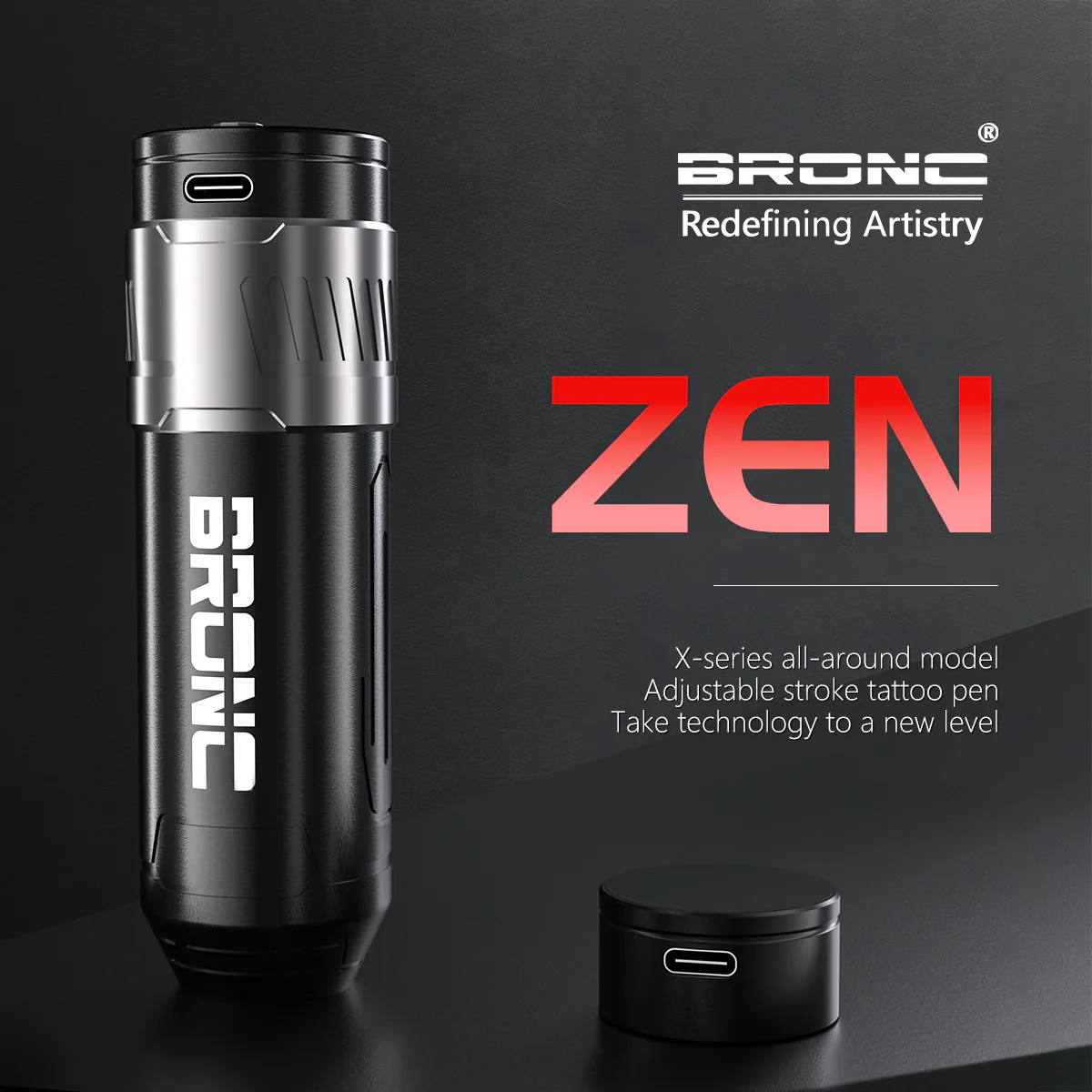 BRONC Zen Wireless Short Pen