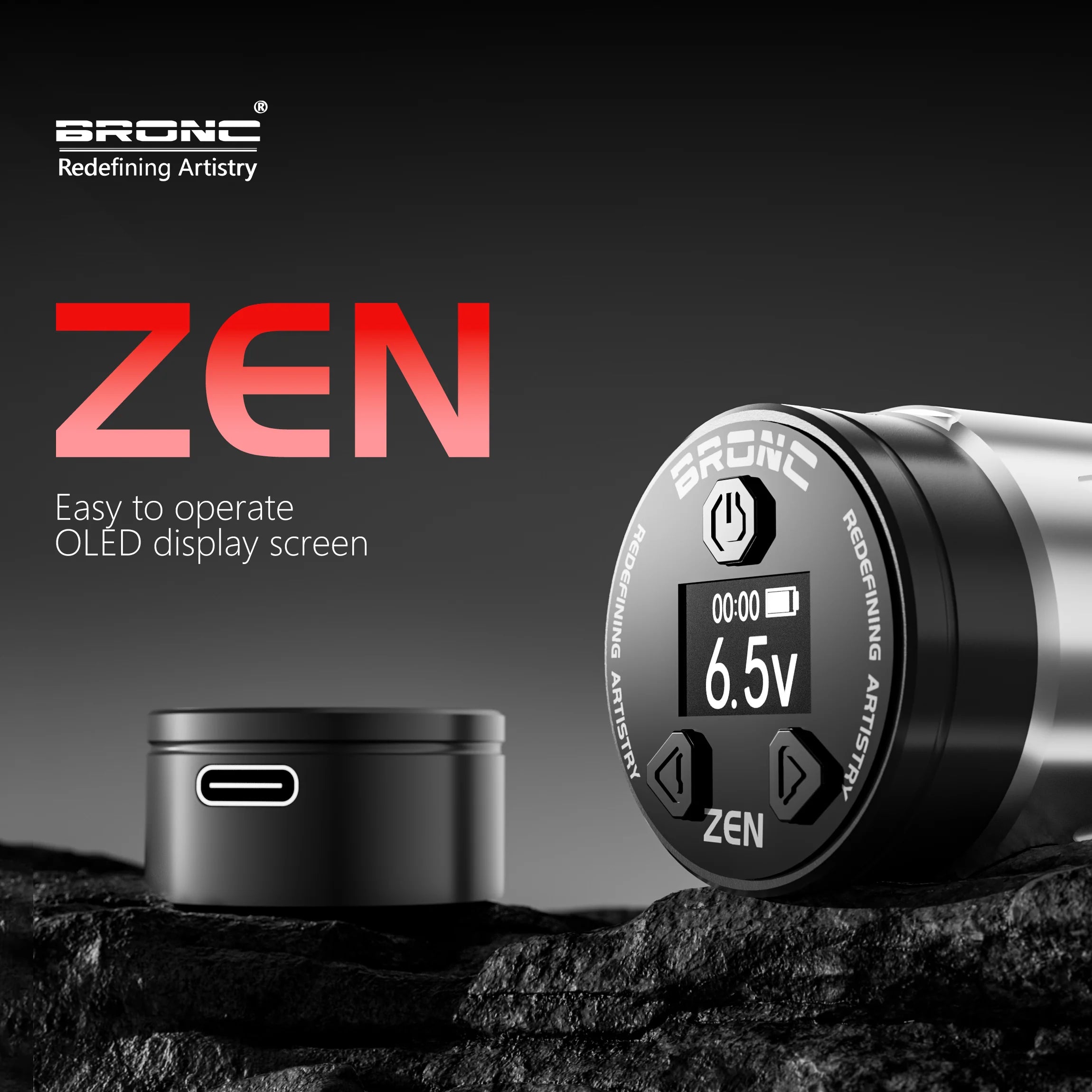 BRONC Zen Wireless Short Pen