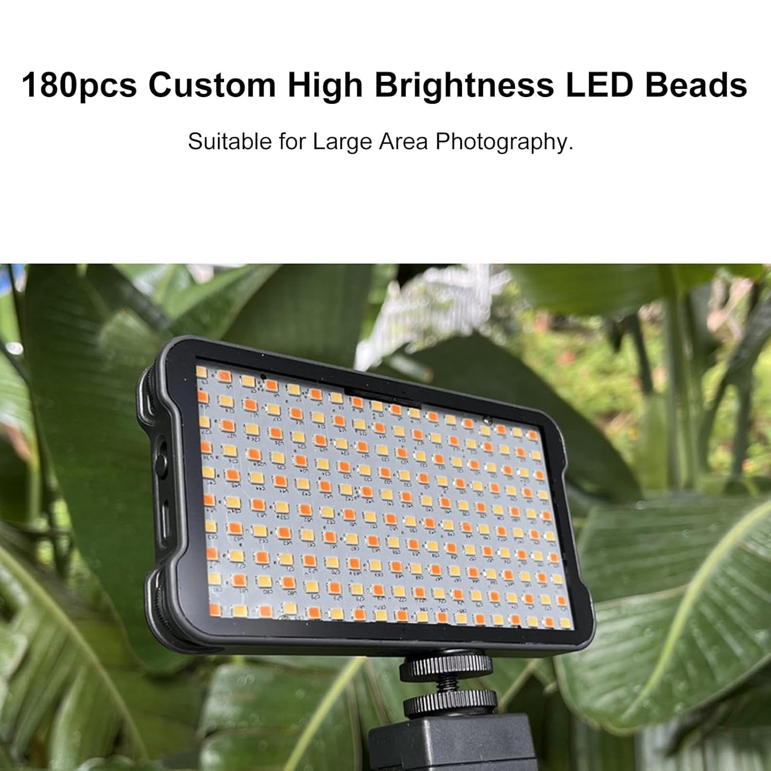 KIT FOTOGRAFICO 180 Filtro CPL con Luz LED y Trípode