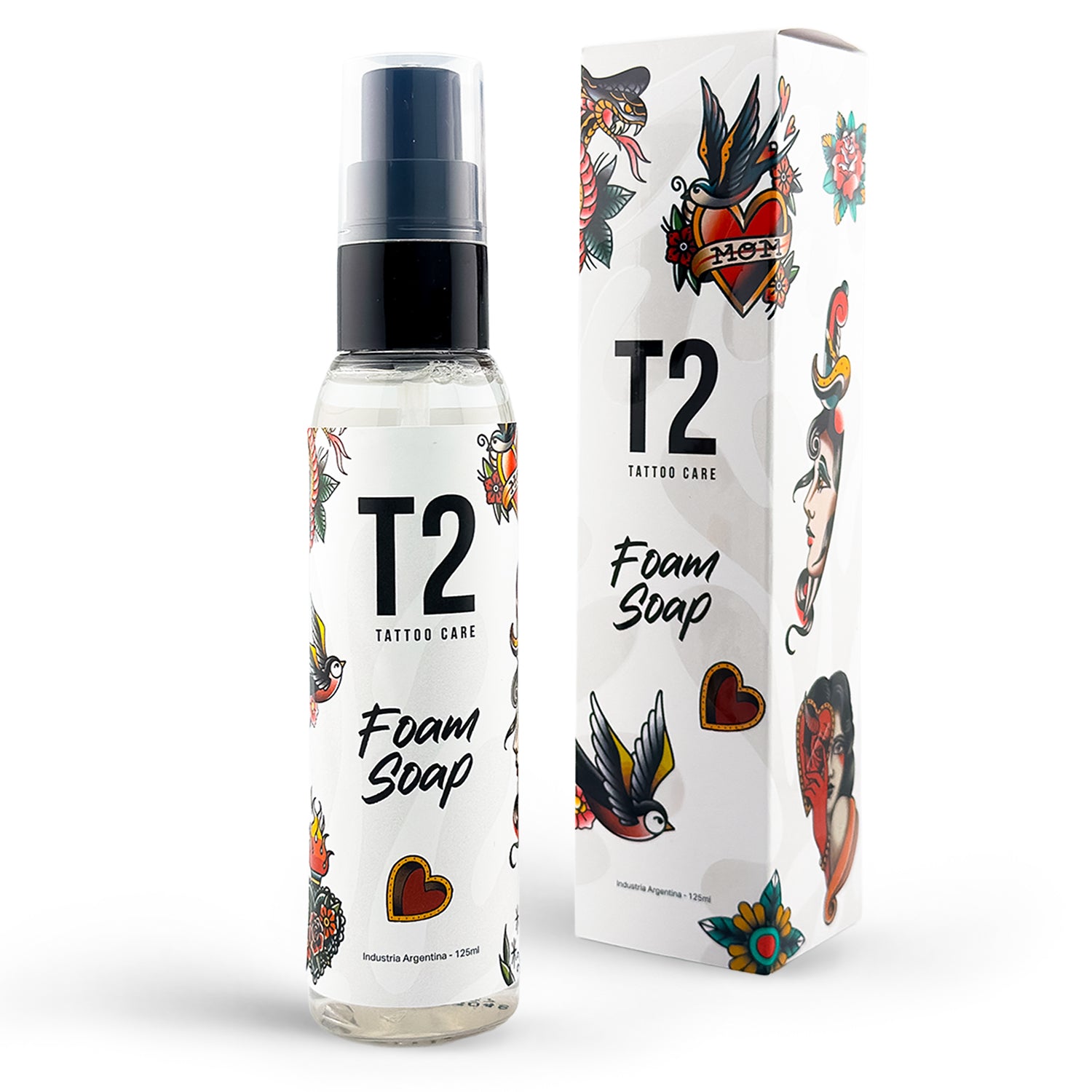 Foam Soap T2 con hamamelis