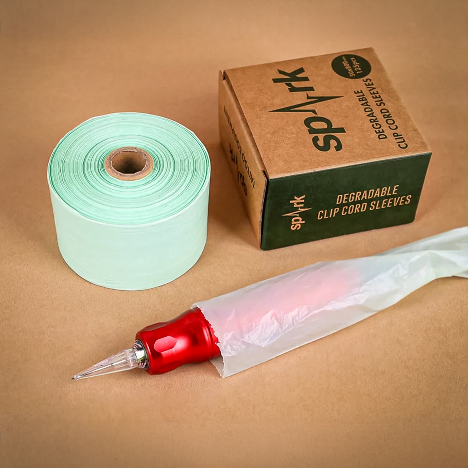 Cubre Clipcord Ecológico SPARK (x125u.)