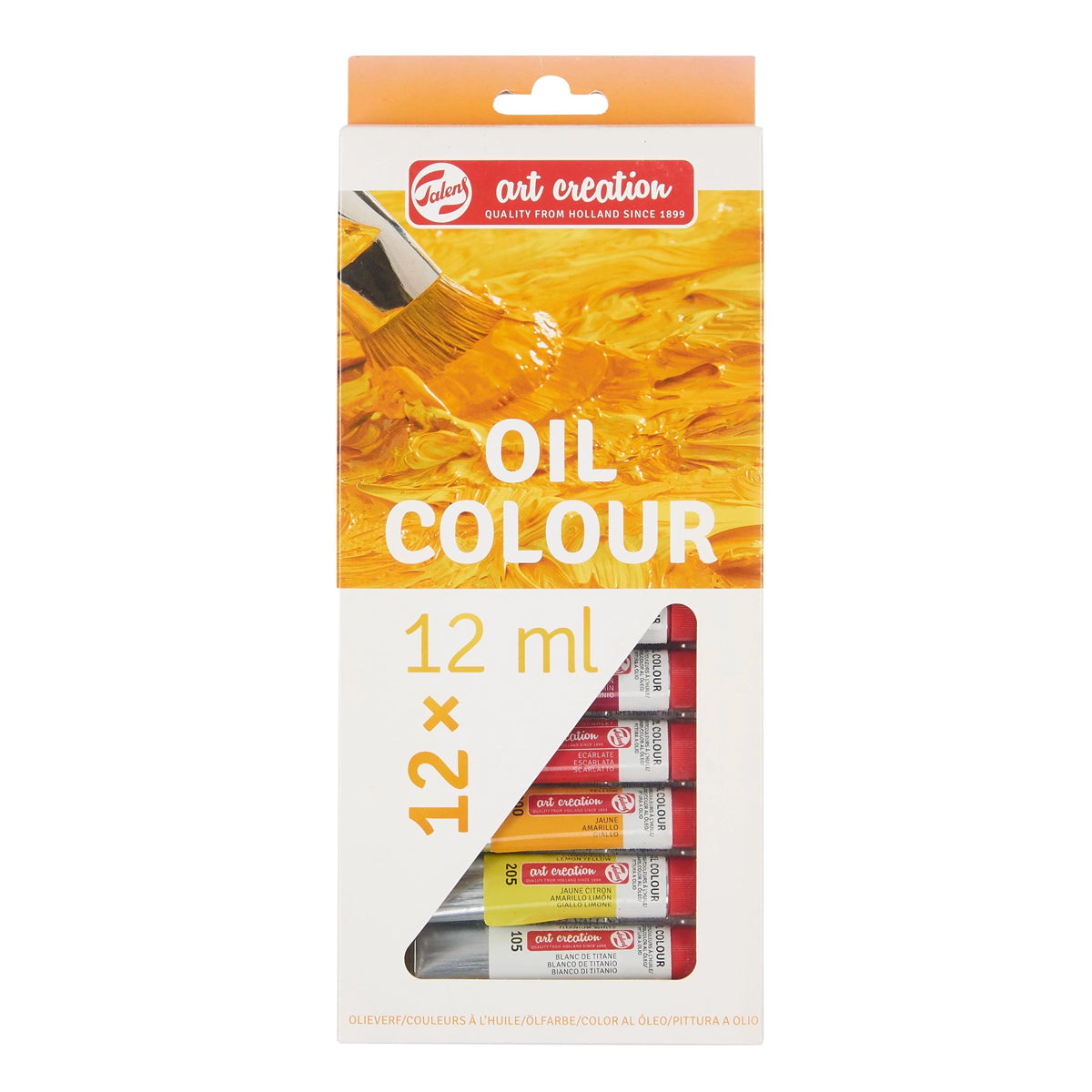 TALENS ART CREATION OIL COLOUR SET X12 (12 ML)