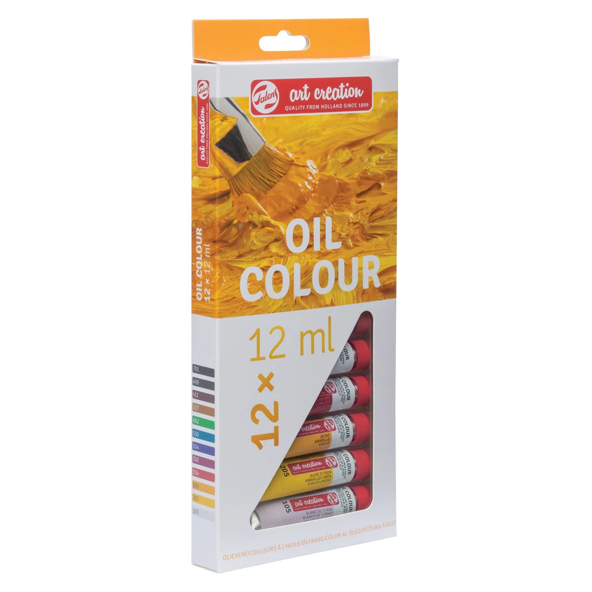 TALENS ART CREATION OIL COLOUR SET X12 (12 ML)