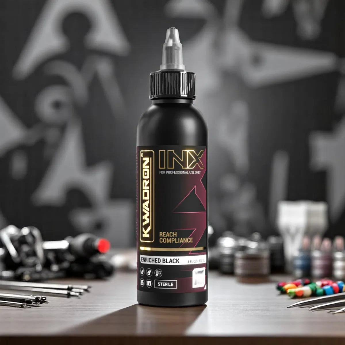 Tinta KWADRON INX Enriched Black