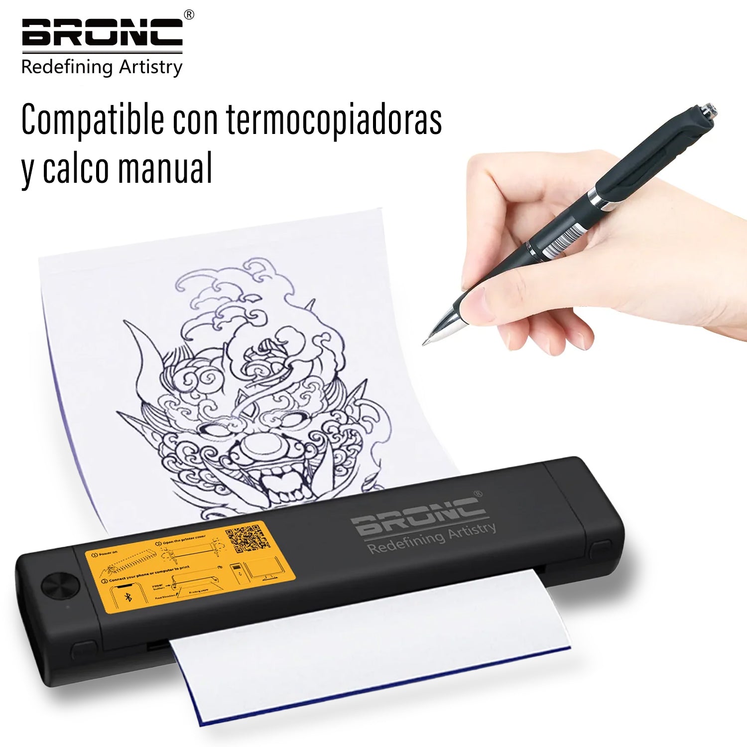 Papel Hectográfico BRONC (Pack x100 hojas)