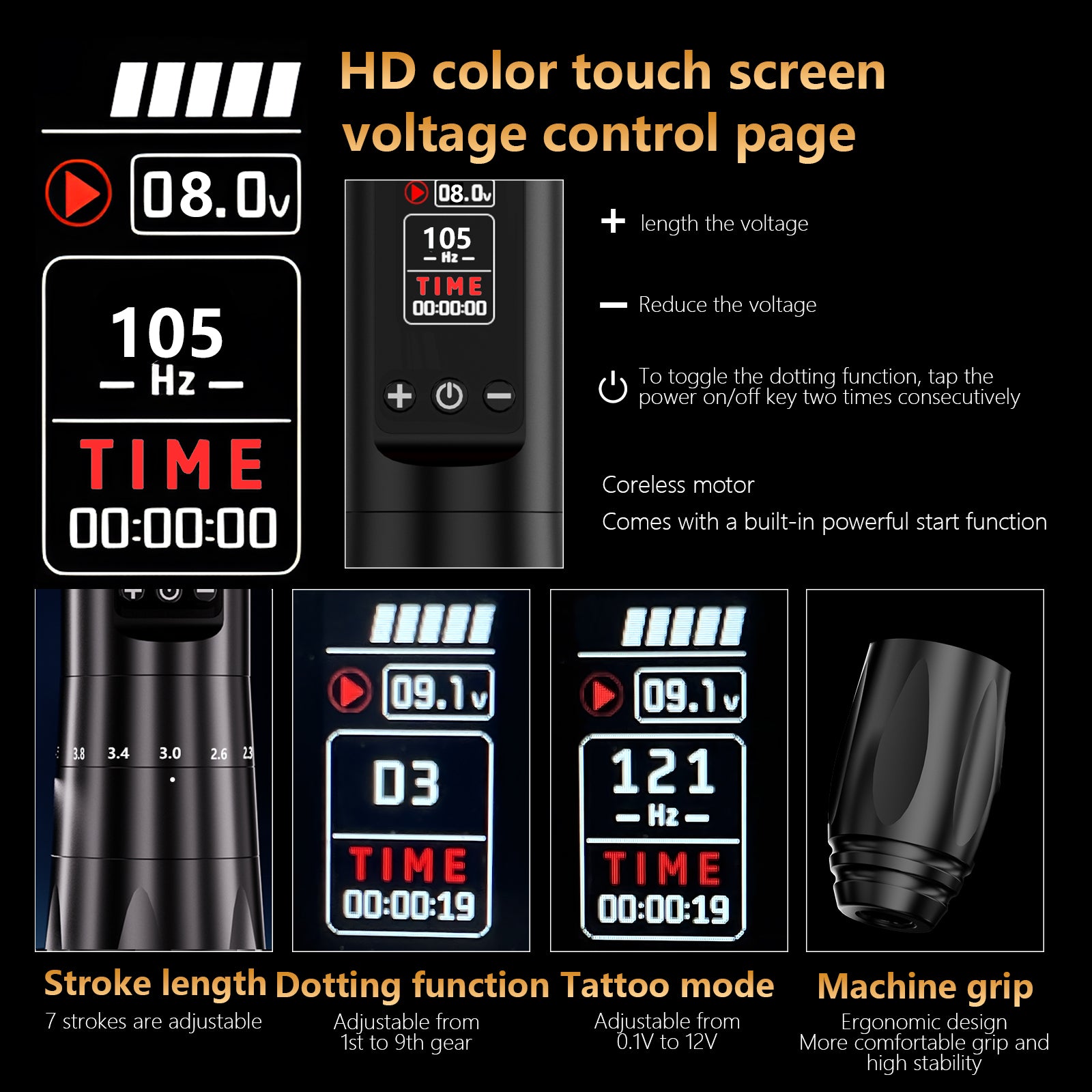 SERIES V77 Adjustable Wireless Pen