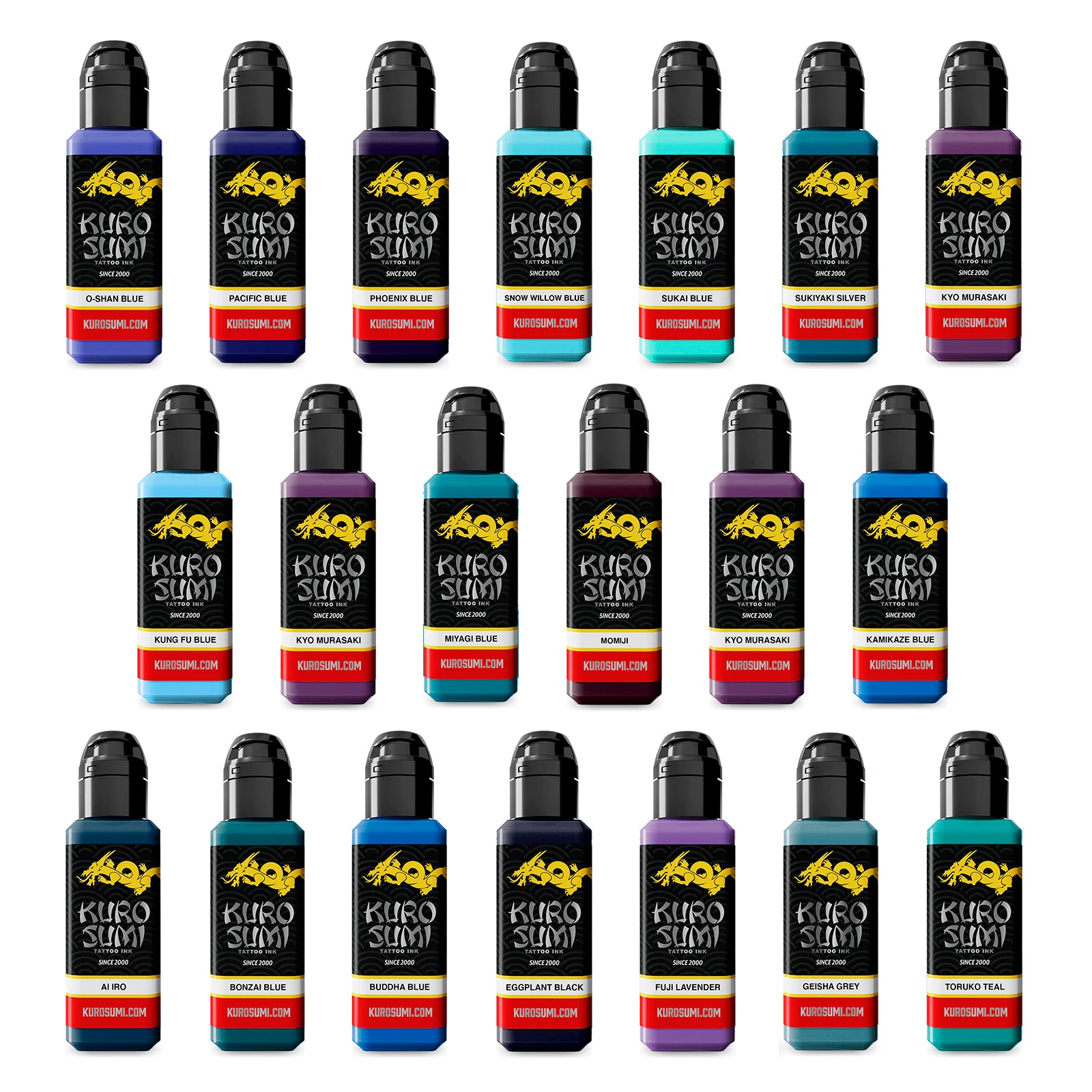 Pigmentos KURO SUMI (1,5 Oz.)