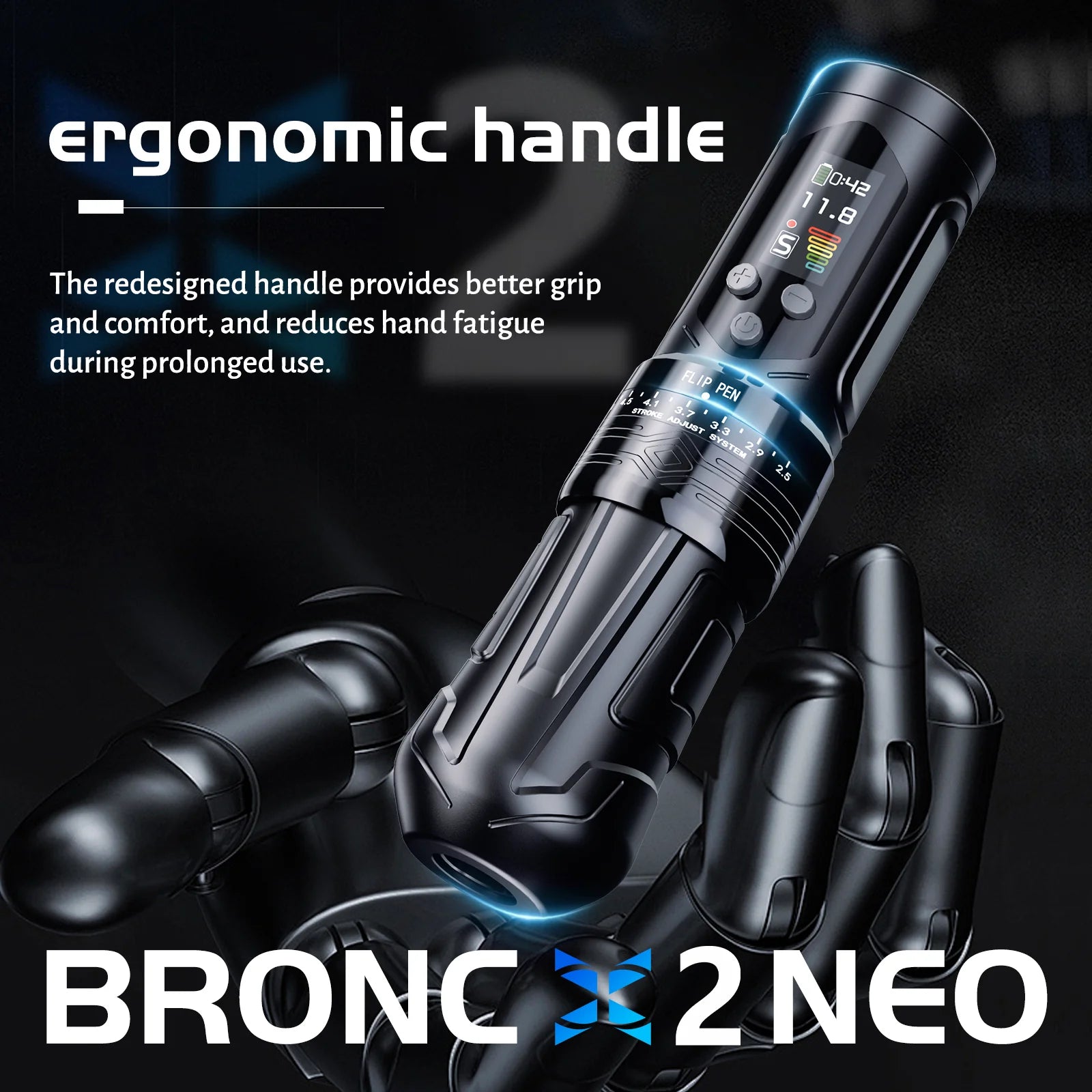BRONC X2 Neo Adjustable Wireless Pen