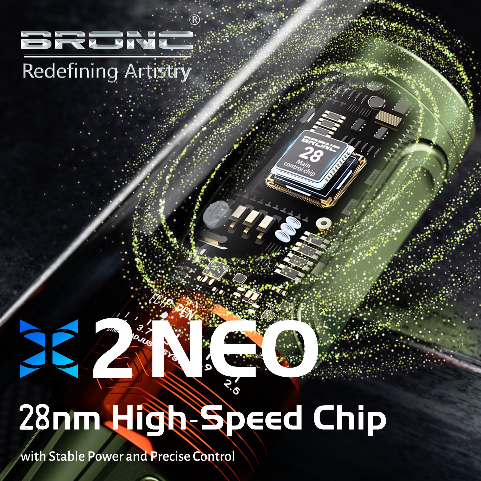 BRONC X2 Neo Adjustable Wireless Pen