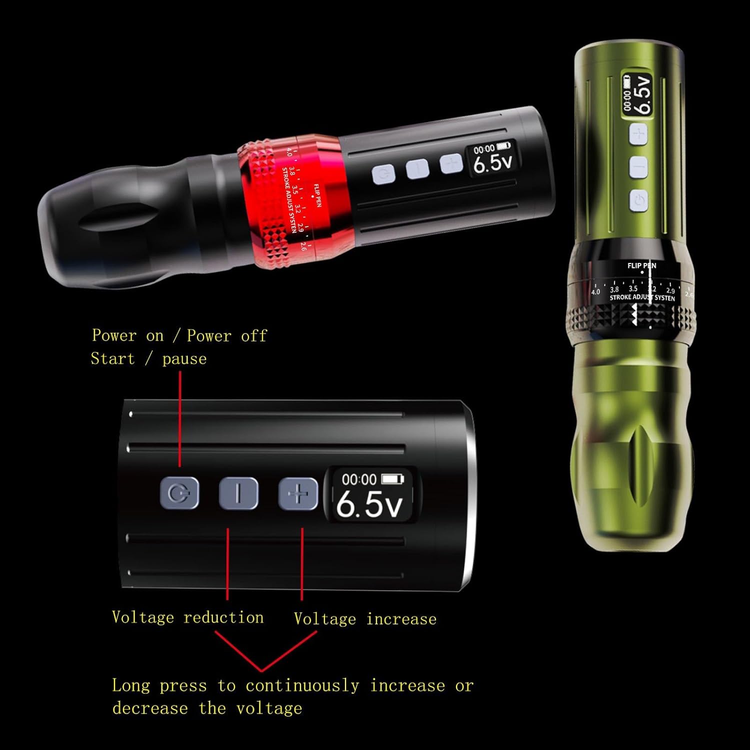 BIG WASP Z1 Adjustable Wireless Pen