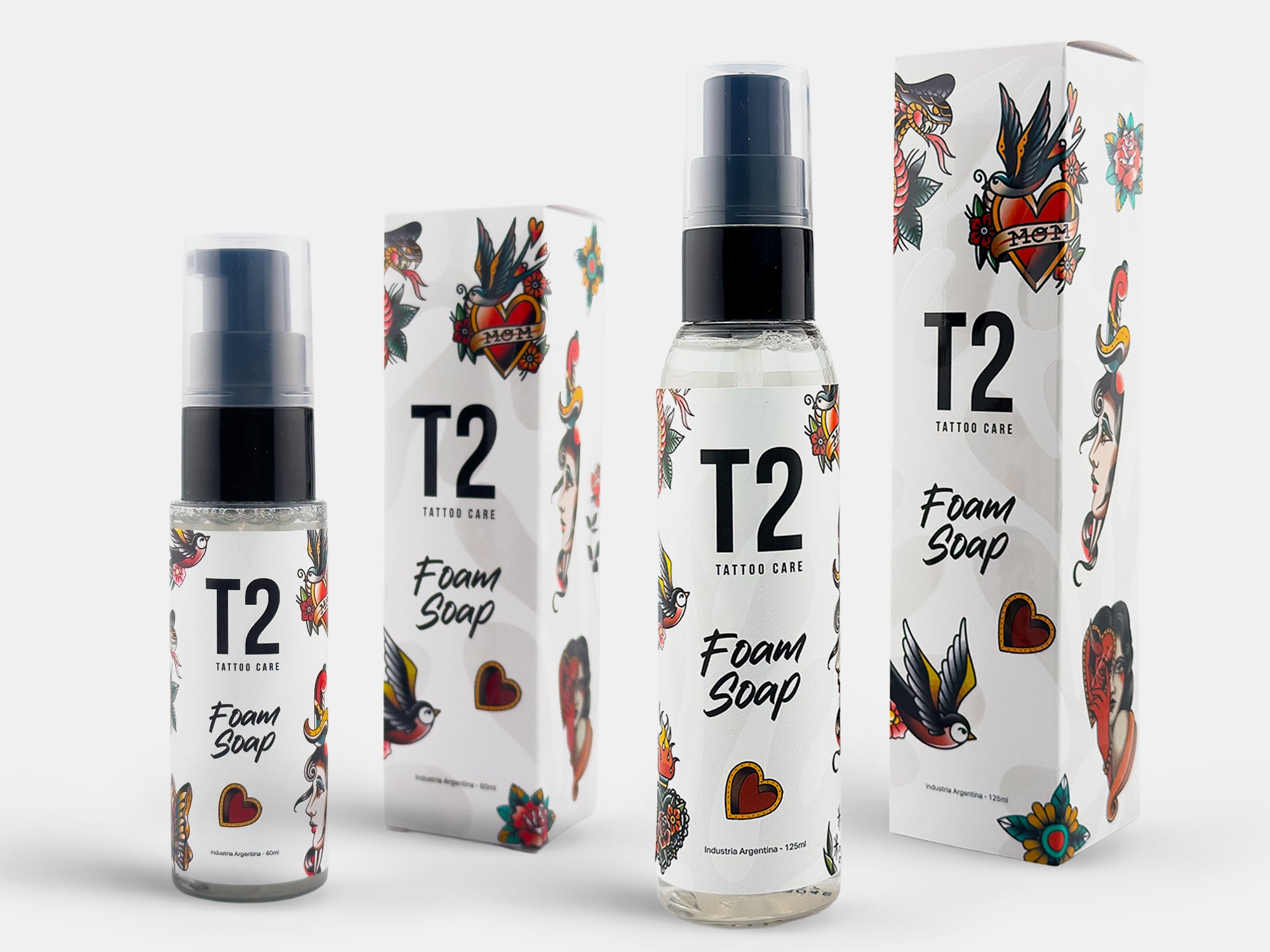 Foam Soap T2 con hamamelis