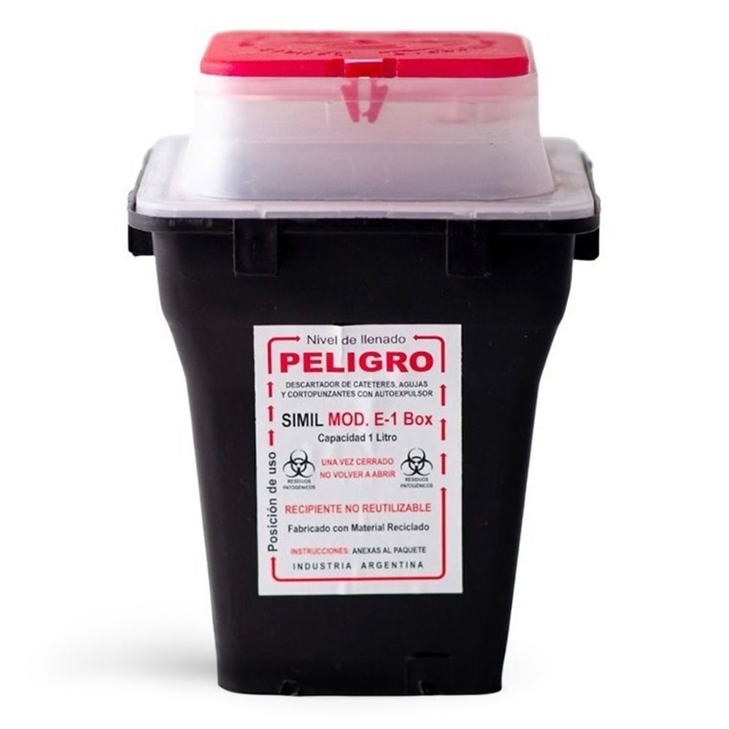 Descartador de Agujas y Cortopunzantes