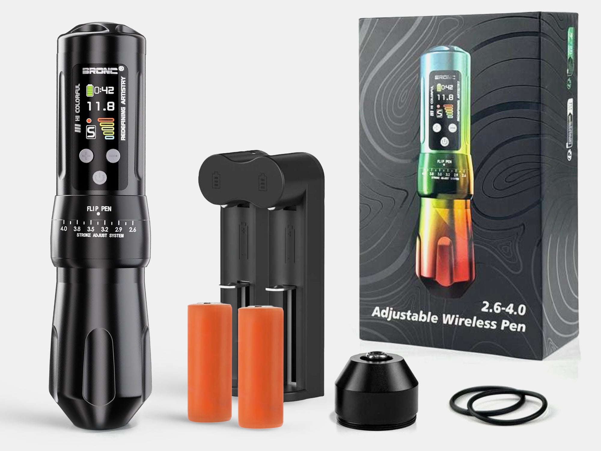 BRONC X2 Adjustable Wireless Pen