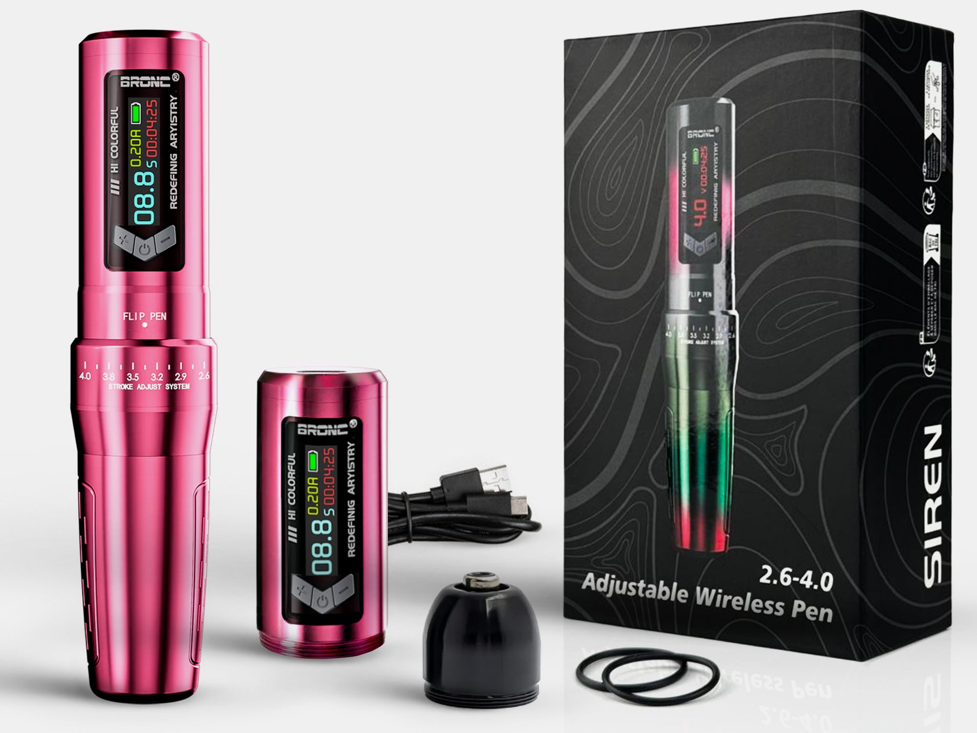 BRONC Siren Adjustable Wireless Pen