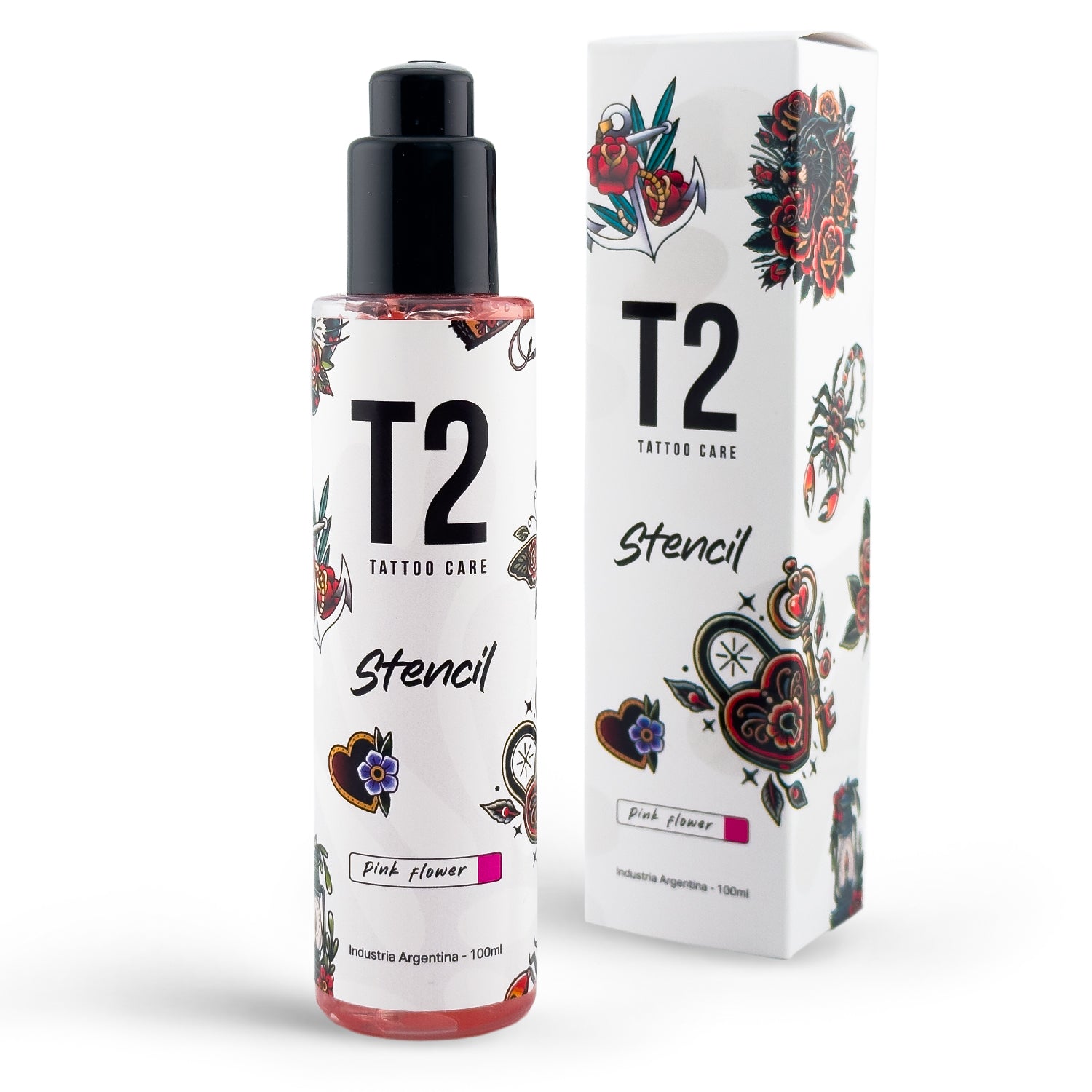 Stencil Transfer T2 con aloe
